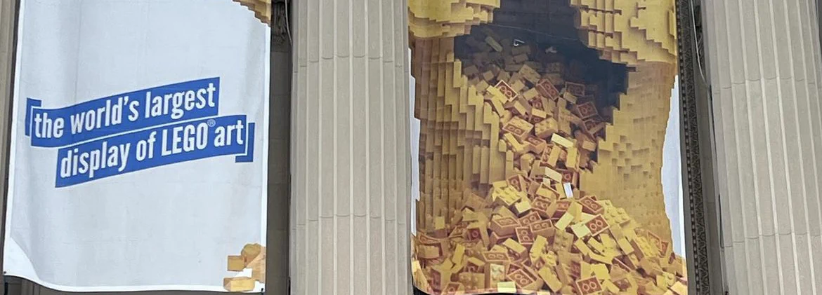 World's largest display of Lego art Lego Art